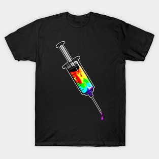 Rainbow Injection- version 2 T-Shirt